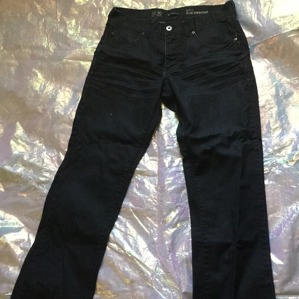 Women International Concepts Slim Straight Jeans